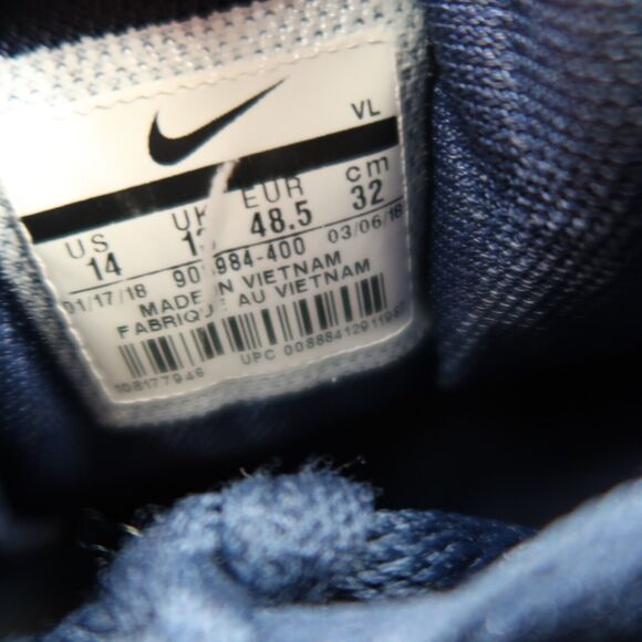 Nike Shoes Mens 14 Athletic Trainers Downshifter 8 Running Midnight Navy White main image 5